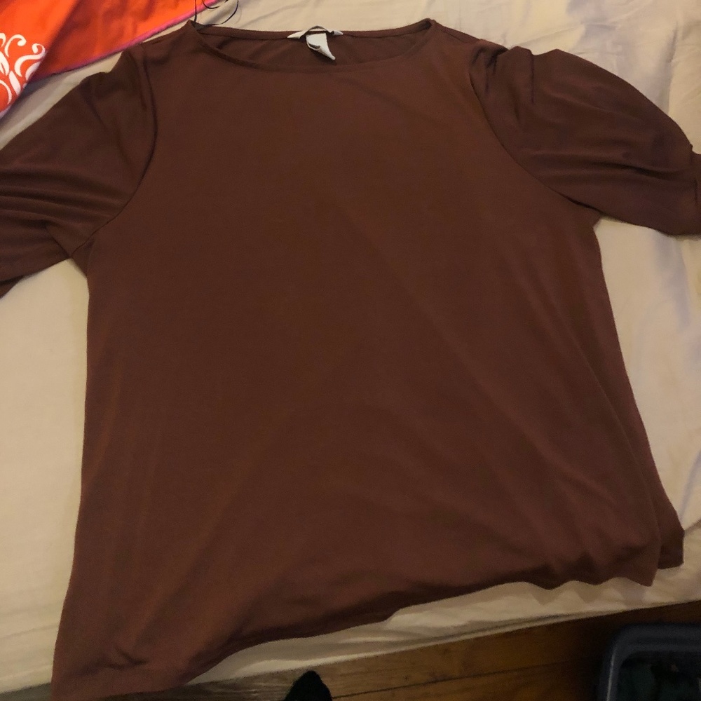 Brown H&M top